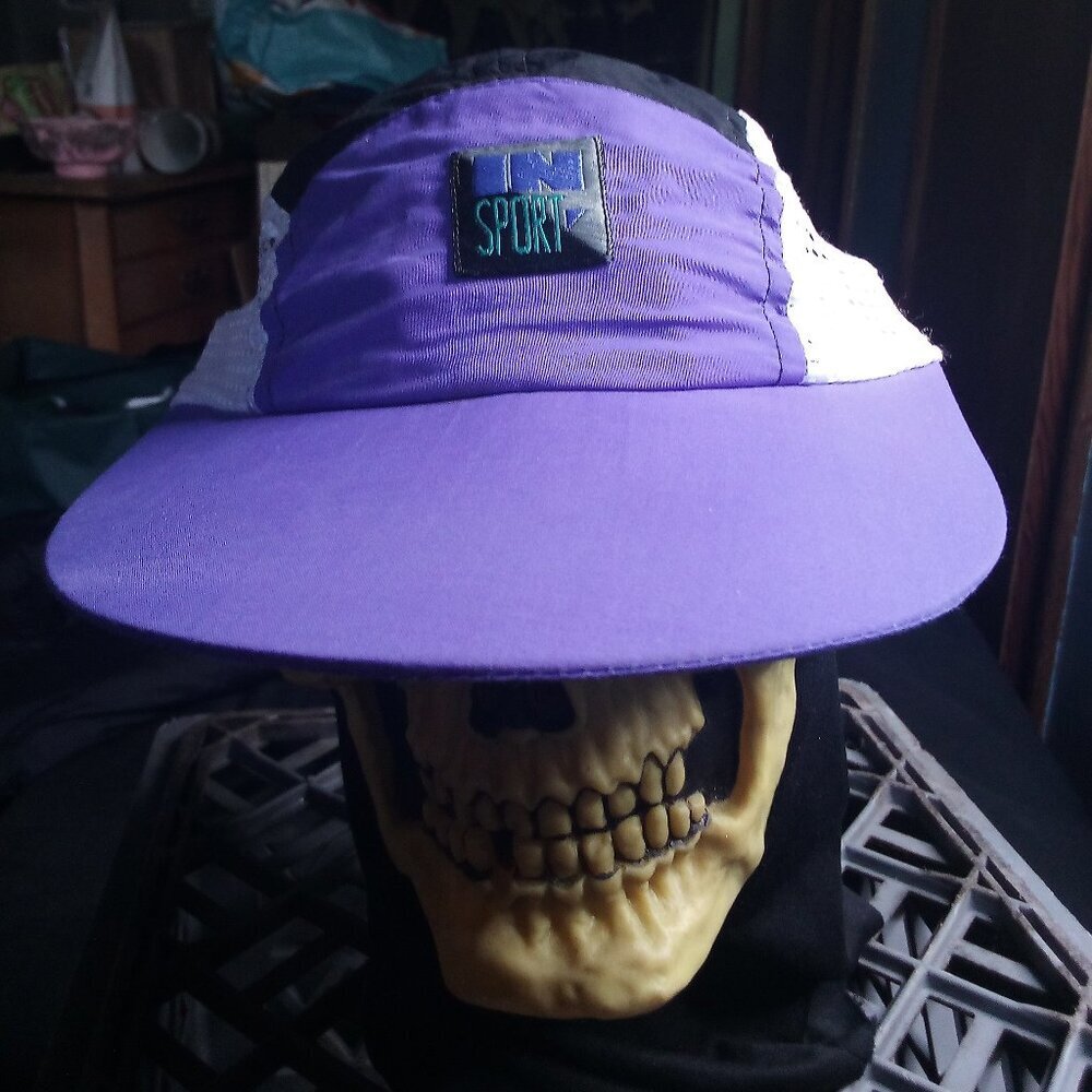 Deadstock Vintage In Sport Mesh 5 Panel Rope Hat Cap